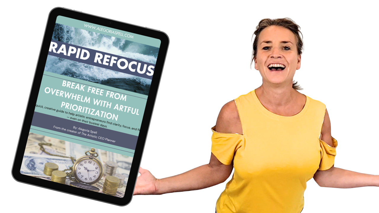 Rapid Refocus free guide to break free from overwhelm with rapid prioritization with Alegoria 2 Rapid Refocus free guide to break free from overwhelm with rapid prioritization with Alegoria